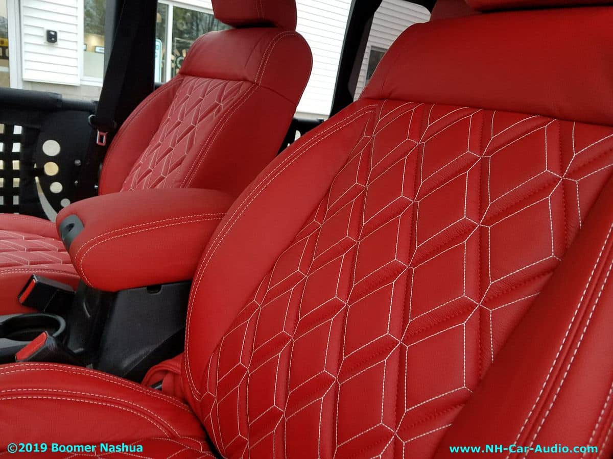 2011 Jeep Wrangler Unlimited Seats - Boomer Nashua Mobile Electronics