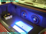 Honda-accord-custom-trunk-subwoofer-enclosure-battery-amplifier