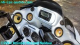 Harley-Roadglide-motorized-glove-box-custom-radio-closed