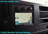 Chevy-Express-van-navigation-install