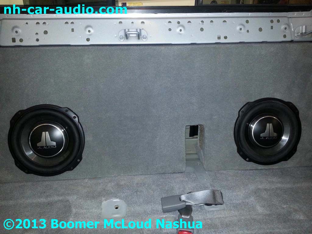 Enclosure subwoofer tacoma toyota