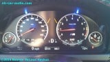 BMW-M6-instrument-cluster-with-radar-warning