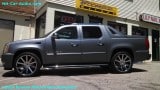 Escalade-custom-flat-gunmetal-grey-paint