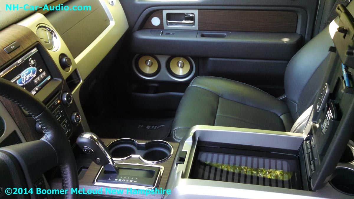 Where is the factory amplifier on a ford f150 #10
