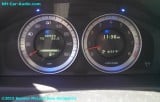 Volvo-XV70-radar-blue-led-indicators-installed-cluster