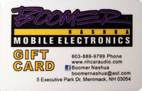 boomer nashua plastic gift card