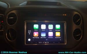 VW Touareg Alpine Carplay