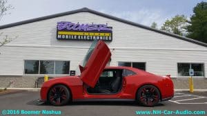 Chevrolet Custom Installation: Red Chevy Camaro