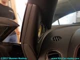 Lamborghini-LP4-Spyder-custom-pillar-speaker-pods