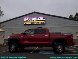 Toyota Custom Installations: Red Toyota Tundra