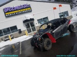 recreational vehicle custom sound: 2018-Can-Am-Maverick